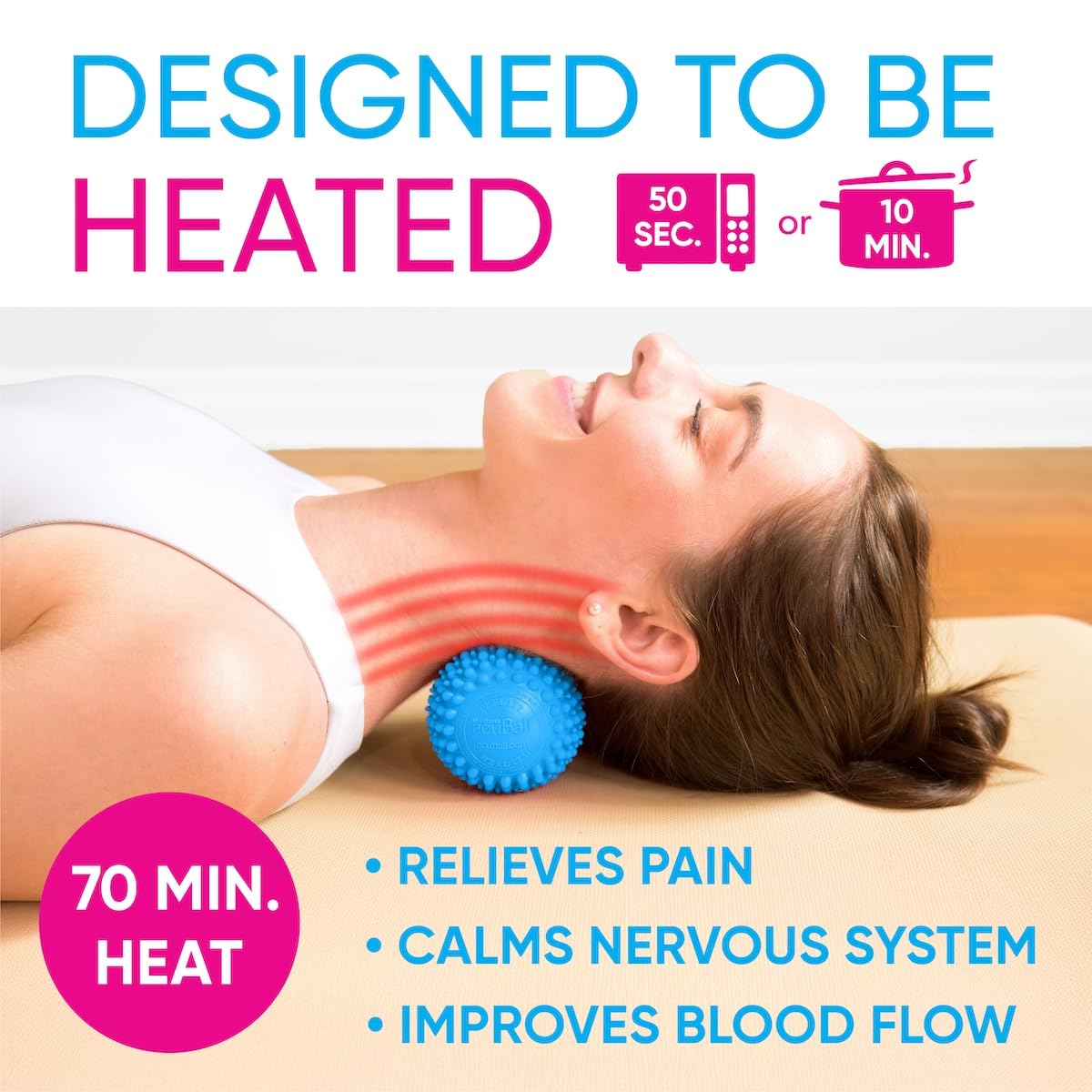 Amazon.com: Dr. Cohen's acuball Heatable Deep Tissue Massage Ball